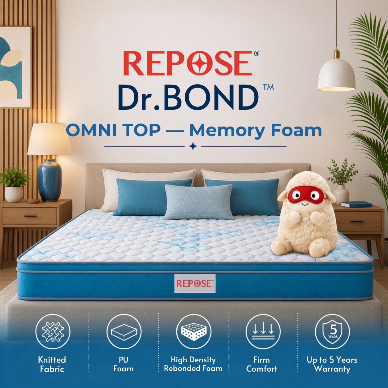 Dr.BOND™ OMNI TOP — Memory Foam